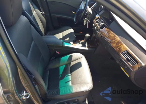 2005 BMW 545I z USA, uszkodzony, nr VIN WBANB33525CN67791